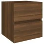 Mueble de lavabo madera de ingeniería marrón roble 41x38,5x45cm de , Muebles de baño - Ref: Foro24-815647, Precio: 45,73 €, D...