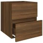 Mueble de lavabo madera de ingeniería marrón roble 41x38,5x45cm de , Muebles de baño - Ref: Foro24-815647, Precio: 45,73 €, D...