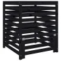 Compostador de madera maciza de pino negro 82,5x82,5x99,5 cm de , Compostadores - Ref: Foro24-823819, Precio: 166,99 €, Descu...