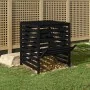 Compostador de madera maciza de pino negro 82,5x82,5x99,5 cm de , Compostadores - Ref: Foro24-823819, Precio: 166,99 €, Descu...