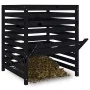 Compostador de madera maciza de pino negro 82,5x82,5x99,5 cm de , Compostadores - Ref: Foro24-823819, Precio: 166,99 €, Descu...