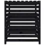 Compostador de madera maciza de pino negro 82,5x82,5x99,5 cm de , Compostadores - Ref: Foro24-823819, Precio: 166,99 €, Descu...
