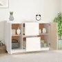 Aparador madera maciza de pino blanco 111x34x75 cm de , Aparadores - Ref: Foro24-814310, Precio: 131,38 €, Descuento: %