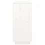 Aparador madera maciza de pino blanco 111x34x75 cm de , Aparadores - Ref: Foro24-814310, Precio: 131,38 €, Descuento: %