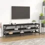 Mueble de TV madera contrachapada negro 160x40x50 cm de , Muebles TV - Ref: Foro24-826729, Precio: 82,74 €, Descuento: %