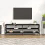 Mueble de TV madera contrachapada negro 160x40x50 cm de , Muebles TV - Ref: Foro24-826729, Precio: 82,74 €, Descuento: %