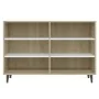 Aparador de madera contrachapada blanco y roble 103,5x35x70 cm de , Aparadores - Ref: Foro24-806045, Precio: 77,45 €, Descuen...