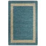 Alfombra hecha a mano de yute azul 120x180 cm by , Rugs - Ref: Foro24-133735, Price: 71,06 €, Discount: %