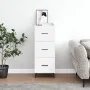 Aparador madera de ingeniería blanco 34,5x34x90 cm de , Aparadores - Ref: Foro24-828620, Precio: 77,05 €, Descuento: %
