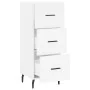 Aparador madera de ingeniería blanco 34,5x34x90 cm de , Aparadores - Ref: Foro24-828620, Precio: 77,05 €, Descuento: %