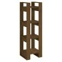 Estantería/divisor espacios madera marrón miel 41x35x125 cm de , Librerías y estanterías - Ref: Foro24-813867, Precio: 45,11 ...