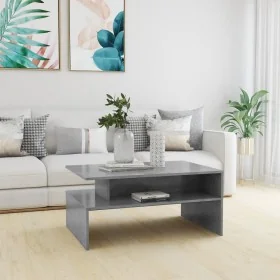 Mesa de centro madera contrachapada gris hormigón 90x60x42,5 cm de , Mesas de centro - Ref: Foro24-803258, Precio: 85,37 €, D...