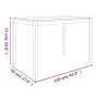 Mesa de comedor madera maciza de acacia 110x70x75 cm de , Mesas de cocina y de comedor - Ref: Foro24-345081, Precio: 151,13 €...