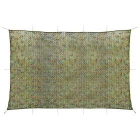 Red de camuflaje con bolsa de almacenamiento verde 4x5 m de , Equipamiento de protección para caza y tiro - Ref: Foro24-13589...