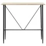 Mesa alta de cocina MDF color roble 120x60x110 cm by , Kitchen and dining tables - Ref: Foro24-281548, Price: 147,84 €, Disco...