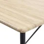 Mesa alta de cocina MDF color roble 120x60x110 cm by , Kitchen and dining tables - Ref: Foro24-281548, Price: 147,84 €, Disco...