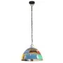 Lámpara colgante vintage 25 W multicolor redonda 41 cm E27 de , Lámparas - Ref: Foro24-320545, Precio: 80,21 €, Descuento: %