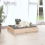 Cama para perros madera maciza de pino 61,5x49x9 cm de , Camas para perros - Ref: Foro24-820851, Precio: 30,31 €, Descuento: %