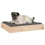 Cama para perros madera maciza de pino 61,5x49x9 cm de , Camas para perros - Ref: Foro24-820851, Precio: 30,31 €, Descuento: %