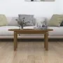 Mesa de centro madera maciza de pino marrón miel 80x40x35 cm de , Mesas de centro - Ref: Foro24-822350, Precio: 46,80 €, Desc...