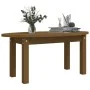 Mesa de centro madera maciza de pino marrón miel 80x40x35 cm de , Mesas de centro - Ref: Foro24-822350, Precio: 46,80 €, Desc...