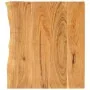 Encimera para armario tocador madera maciza acacia 80x52x2,5 cm by , Basin accessories - Ref: Foro24-286319, Price: 98,59 €, ...