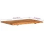 Encimera para armario tocador madera maciza acacia 80x52x2,5 cm by , Basin accessories - Ref: Foro24-286319, Price: 98,59 €, ...