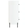 Aparador de madera contrachapada blanco brillante 69,5x34x90 cm by , Sideboards - Ref: Foro24-827862, Price: 83,39 €, Discoun...