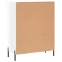 Aparador de madera contrachapada blanco brillante 69,5x34x90 cm by , Sideboards - Ref: Foro24-827862, Price: 83,39 €, Discoun...