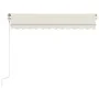 Toldo retráctil automático crema 300x250 cm de vidaXL, Toldos - Ref: Foro24-3068867, Precio: 313,63 €, Descuento: %