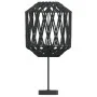 Pantalla de lámpara hierro y papel negra Ø23x28 cm de , Pantallas para lámparas - Ref: Foro24-364362, Precio: 30,64 €, Descue...
