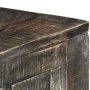 Escritorio de madera maciza de mango negro 110x50x75 cm de , Escritorios - Ref: Foro24-247913, Precio: 236,34 €, Descuento: %