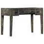 Escritorio de madera maciza de mango negro 110x50x75 cm de , Escritorios - Ref: Foro24-247913, Precio: 236,34 €, Descuento: %