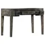 Escritorio de madera maciza de mango negro 110x50x75 cm de , Escritorios - Ref: Foro24-247913, Precio: 236,34 €, Descuento: %