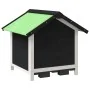 Caseta para perros madera maciza de pino gris 65x65x61,5 cm de , Casetas y cercados para perros - Ref: Foro24-172274, Precio:...