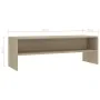 Mueble de TV madera contrachapada roble Sonoma 120x40x40cm de , Muebles TV - Ref: Foro24-800039, Precio: 56,16 €, Descuento: %