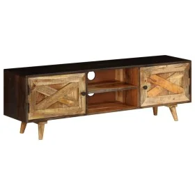 Mueble para TV de madera maciza de mango 140x30x45 cm de , Armarios y almacenamiento - Ref: Foro24-246162, Precio: 216,98 €, ...