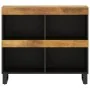 Armario auxiliar de madera maciza de mango 85x33x75 cm de , Mesitas de noche - Ref: Foro24-352900, Precio: 140,00 €, Descuent...