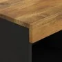 Armario auxiliar de madera maciza de mango 85x33x75 cm de , Mesitas de noche - Ref: Foro24-352900, Precio: 140,00 €, Descuent...