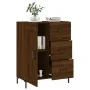 Aparador de madera de ingeniería marrón roble 69,5x34x90 cm by , Sideboards - Ref: Foro24-830267, Price: 98,99 €, Discount: %