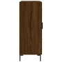 Aparador de madera de ingeniería marrón roble 69,5x34x90 cm by , Sideboards - Ref: Foro24-830267, Price: 98,99 €, Discount: %