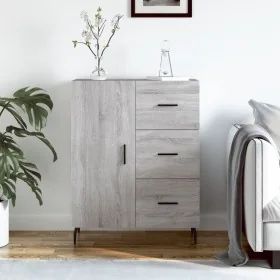 Aparador de madera de ingeniería gris Sonoma 69,5x34x90 cm by , Sideboards - Ref: Foro24-827938, Price: 98,37 €, Discount: %