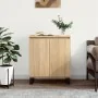 Aparador de madera contrachapada roble Sonoma 60x35x70 cm de , Aparadores - Ref: Foro24-827167, Precio: 78,19 €, Descuento: %