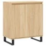 Aparador de madera contrachapada roble Sonoma 60x35x70 cm de , Aparadores - Ref: Foro24-827167, Precio: 78,19 €, Descuento: %