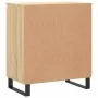 Aparador de madera contrachapada roble Sonoma 60x35x70 cm de , Aparadores - Ref: Foro24-827167, Precio: 78,19 €, Descuento: %