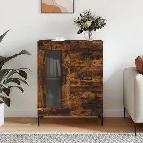 Aparador de madera de ingeniería roble ahumado 69,5x34x90 cm von , Sideboards - Ref: Foro24-828049, Preis: 97,88 €, Rabatt: %
