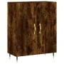 Aparador de madera de ingeniería roble ahumado 69,5x34x90 cm von , Sideboards - Ref: Foro24-827705, Preis: 74,56 €, Rabatt: %