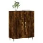 Aparador de madera de ingeniería roble ahumado 69,5x34x90 cm von , Sideboards - Ref: Foro24-827705, Preis: 74,56 €, Rabatt: %