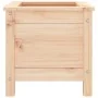 Jardinera madera maciza de pino 40x40x39 cm de , Maceteros y jardineras - Ref: Foro24-825247, Precio: 49,42 €, Descuento: %