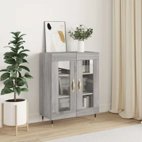 Aparador de madera de ingeniería gris Sonoma 69,5x34x90 cm de , Aparadores - Ref: Foro24-827770, Precio: 87,31 €, Descuento: %